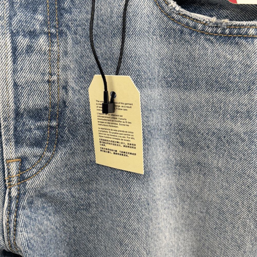 LEVI'S 501 150 Anniversary Edition 90s NOVEL TEA Denim Women's W30 L30 Jeans NWT - Picture 5 of 10